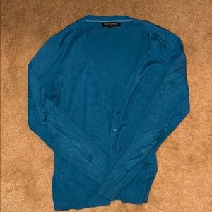 Banana Republic Teal Knit Cardigan Sweater